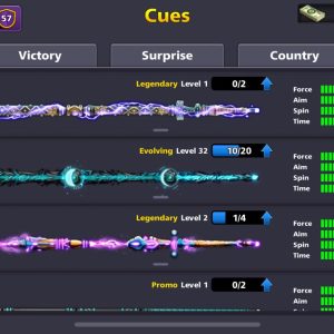 19 Legendary Cues (VIP-Diamond) Account - Image 10