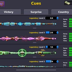 19 Legendary Cues (VIP-Diamond) Account - Image 6