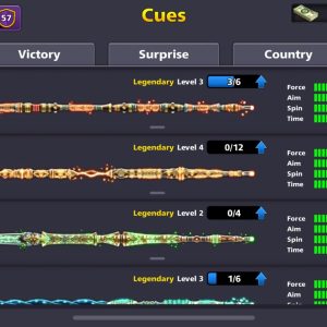 19 Legendary Cues (VIP-Diamond) Account - Image 8