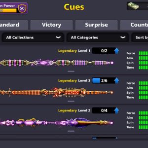 15 Legendary Cues Account - Image 3