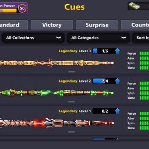 15 Legendary Cues Account - Image 5